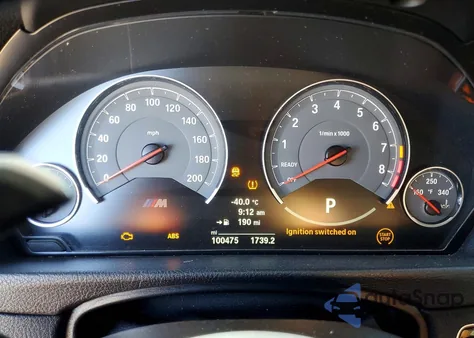 2016 BMW M4 z USA, uszkodzony, nr VIN WBS3R9C5XGK338155